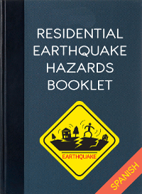 Residential Eartquake Hazards Booklet (Spanish)